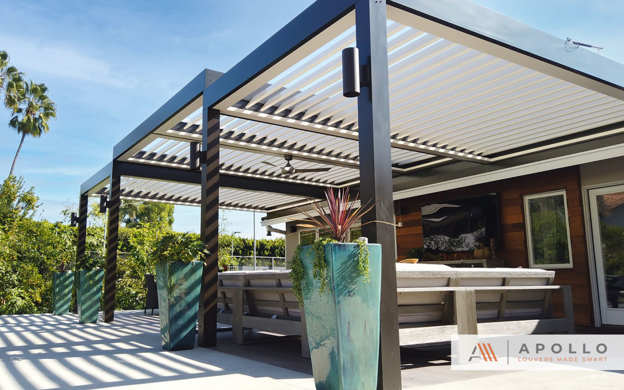 Apollo Opening Roof - Smart Louvered Pergolas